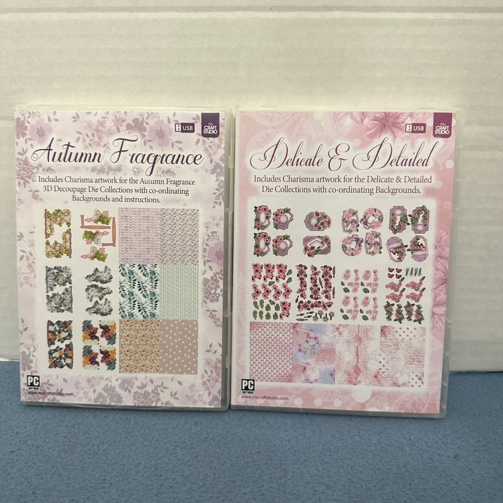 My‎ Craft Studio Autumn Fragrance & Delicate Detailed USB Crafting Software Set